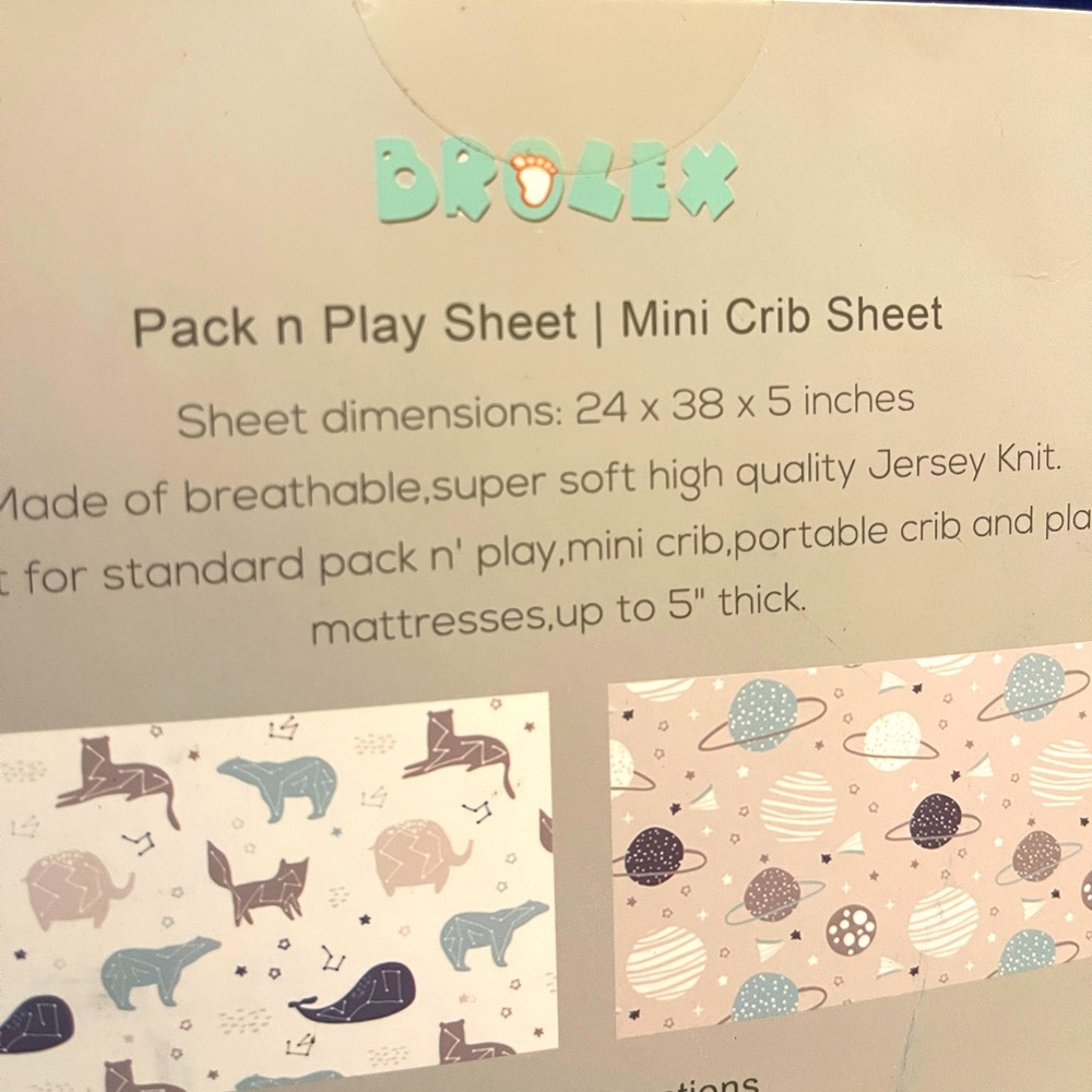 Brolex Mini Crib Sheet